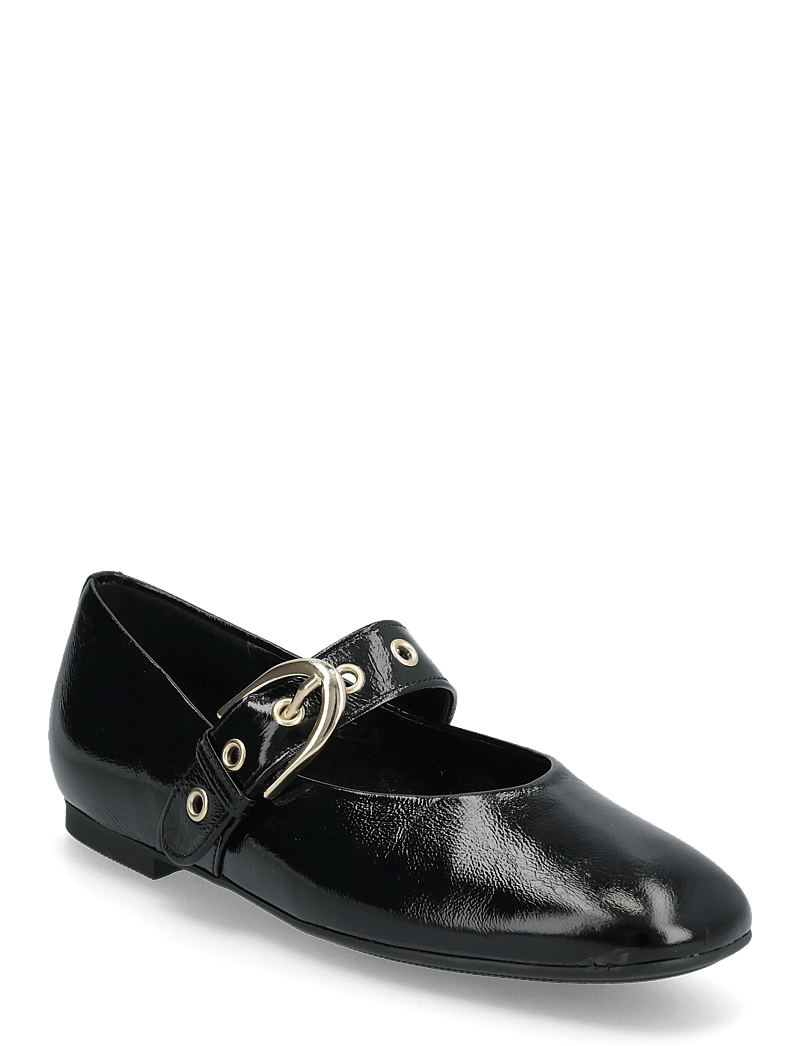 Gabor - Ankle-strap ballerina - special occasions - black - 1