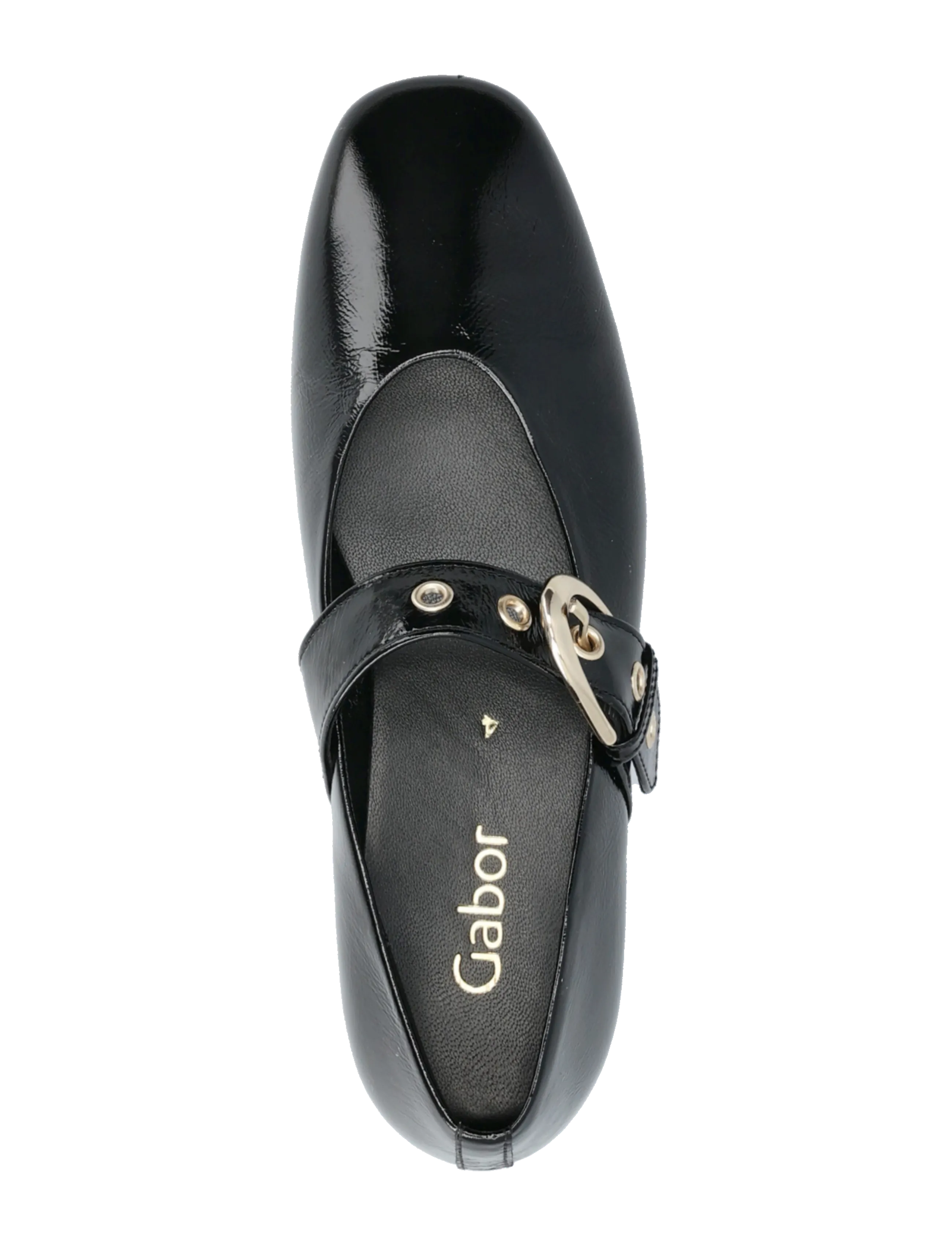 Gabor - Ankle-strap ballerina - ballerinas - black - 4