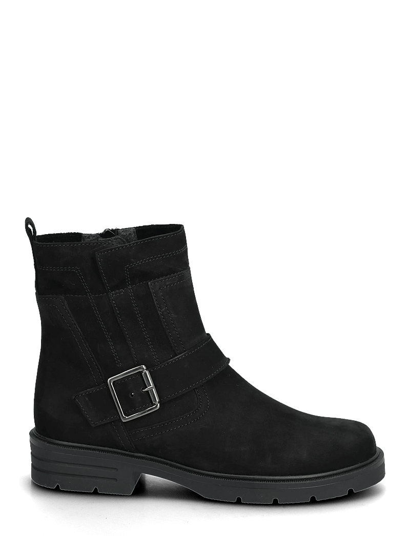 Gabor - Ankle boot - flache stiefeletten - black - 1