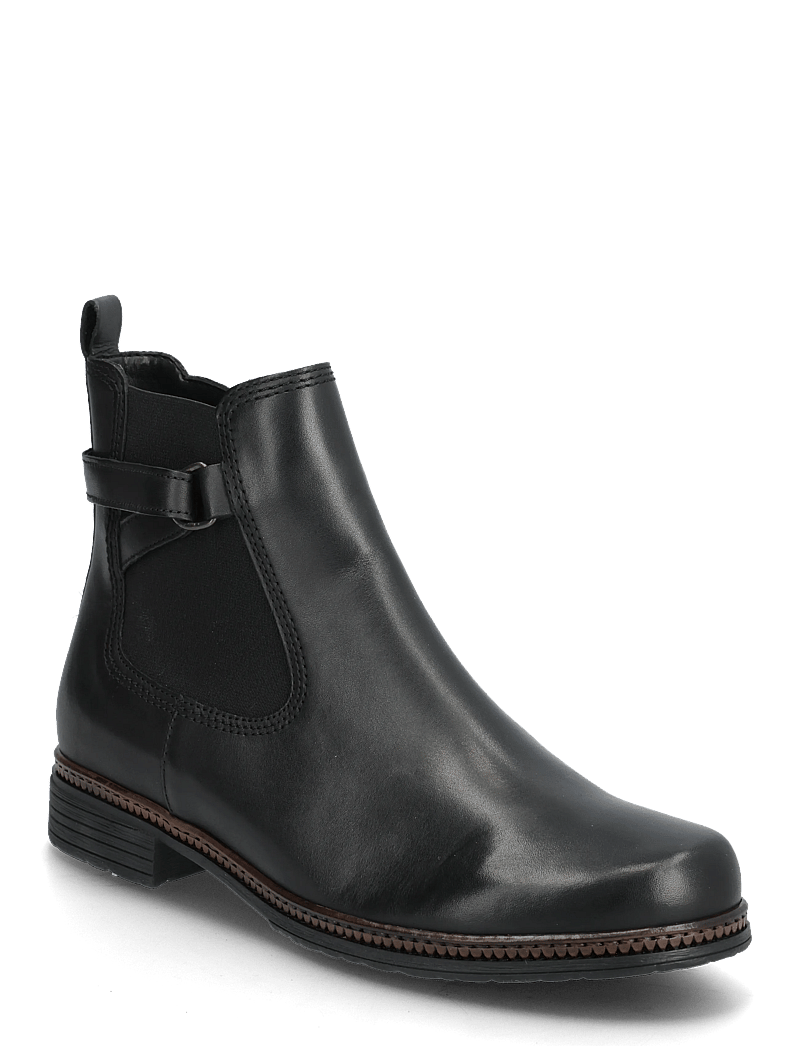 Gabor - Chelsea - flache stiefeletten - black - 0