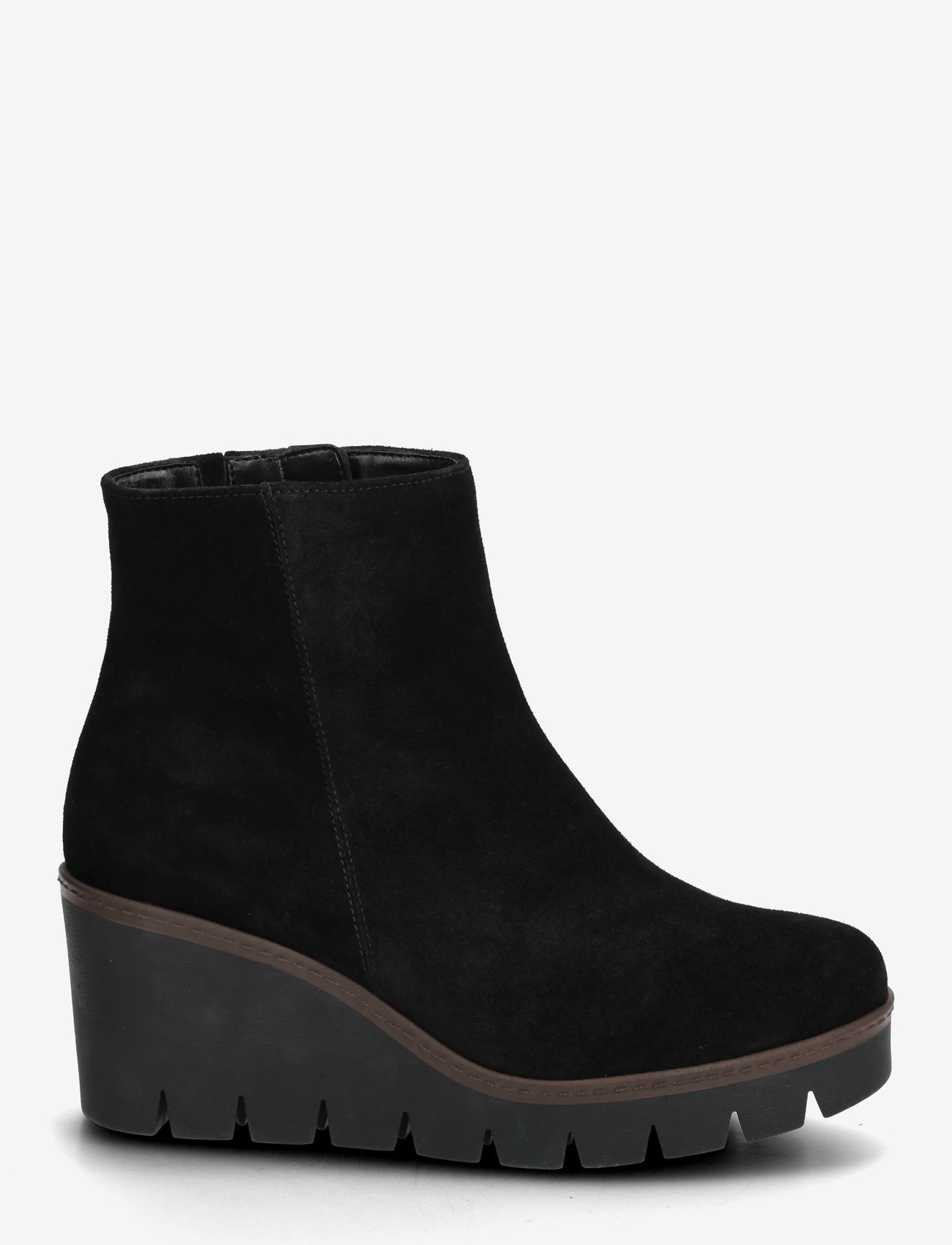 Gabor - Wedge ankle boot - hohe absätze - black - 1