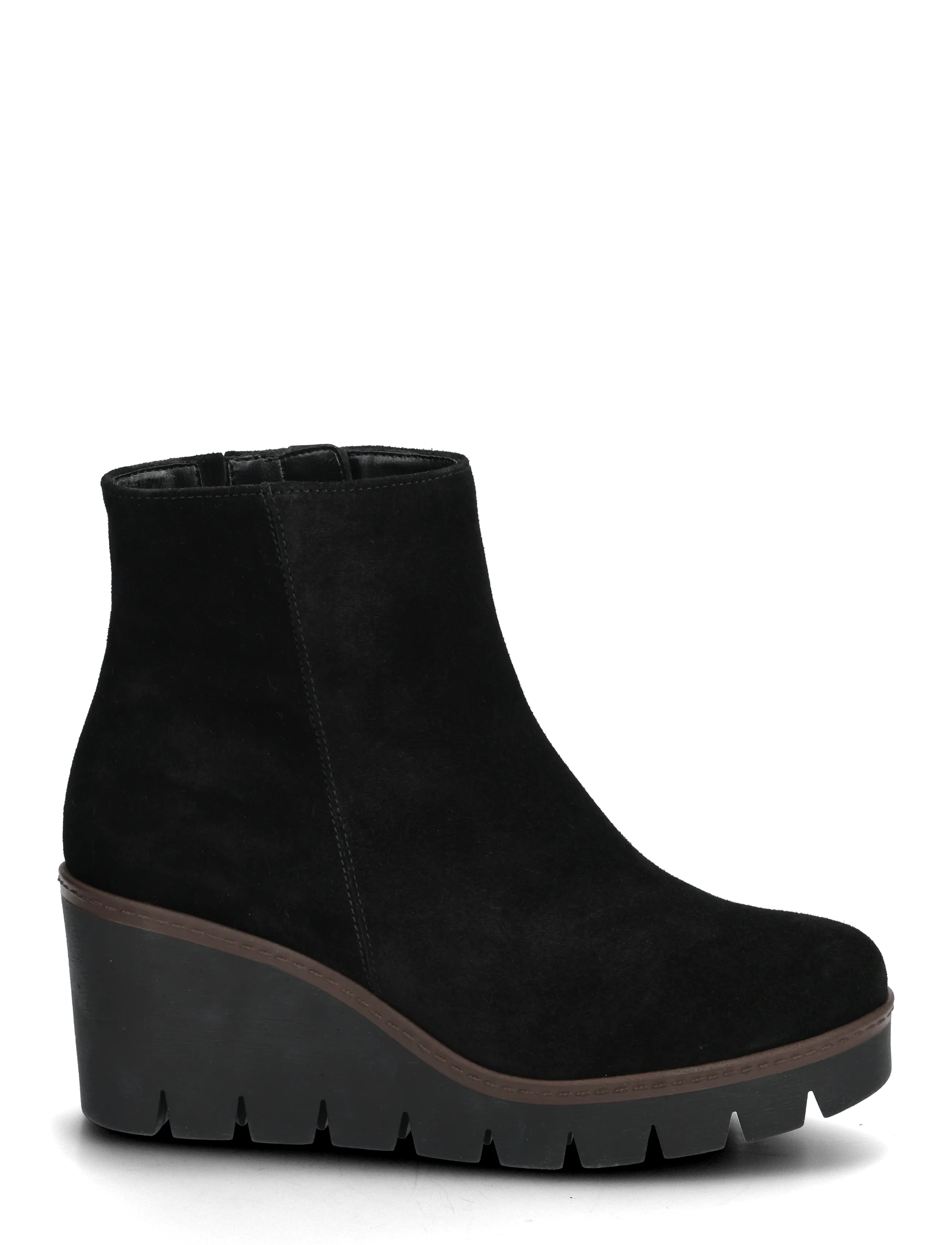 Gabor - Wedge ankle boot - hög klack - black - 1