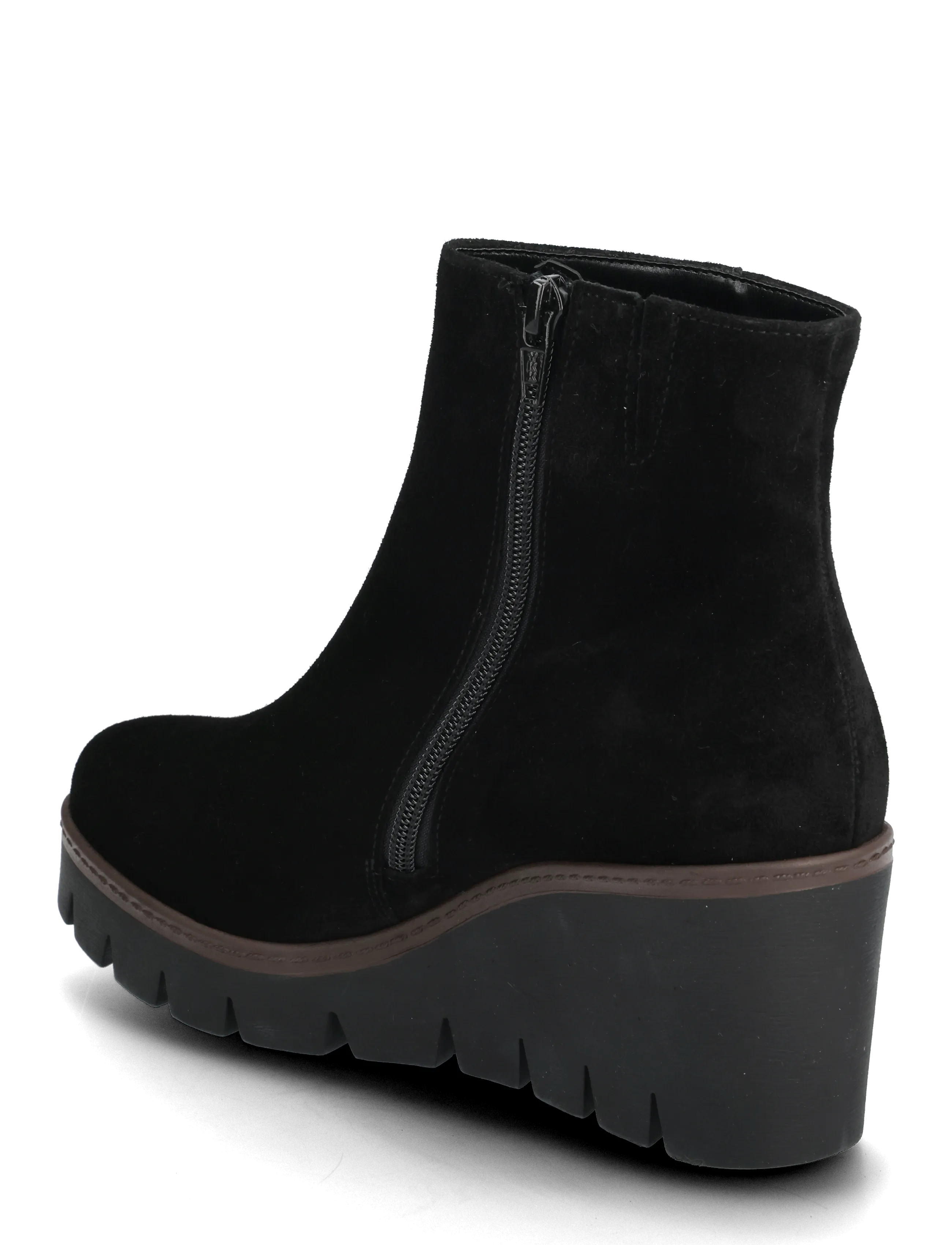 Gabor - Wedge ankle boot - hög klack - black - 2