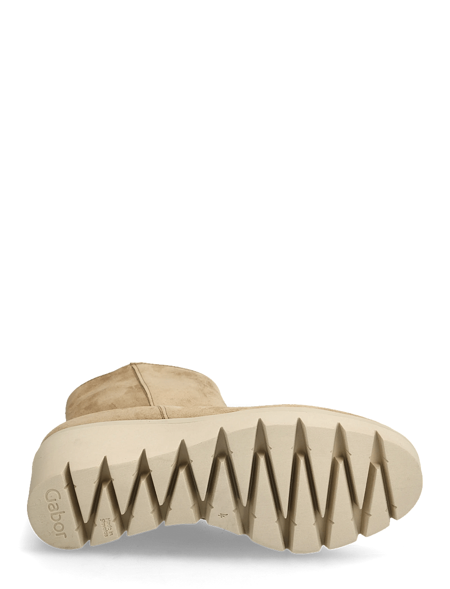 Gabor - Wedge ankle boot - stiefeletten mit absatz - camel - 4