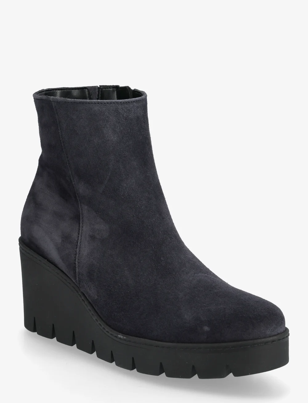Gabor - Wedge ankle boot - stövletter - dark blue - 0
