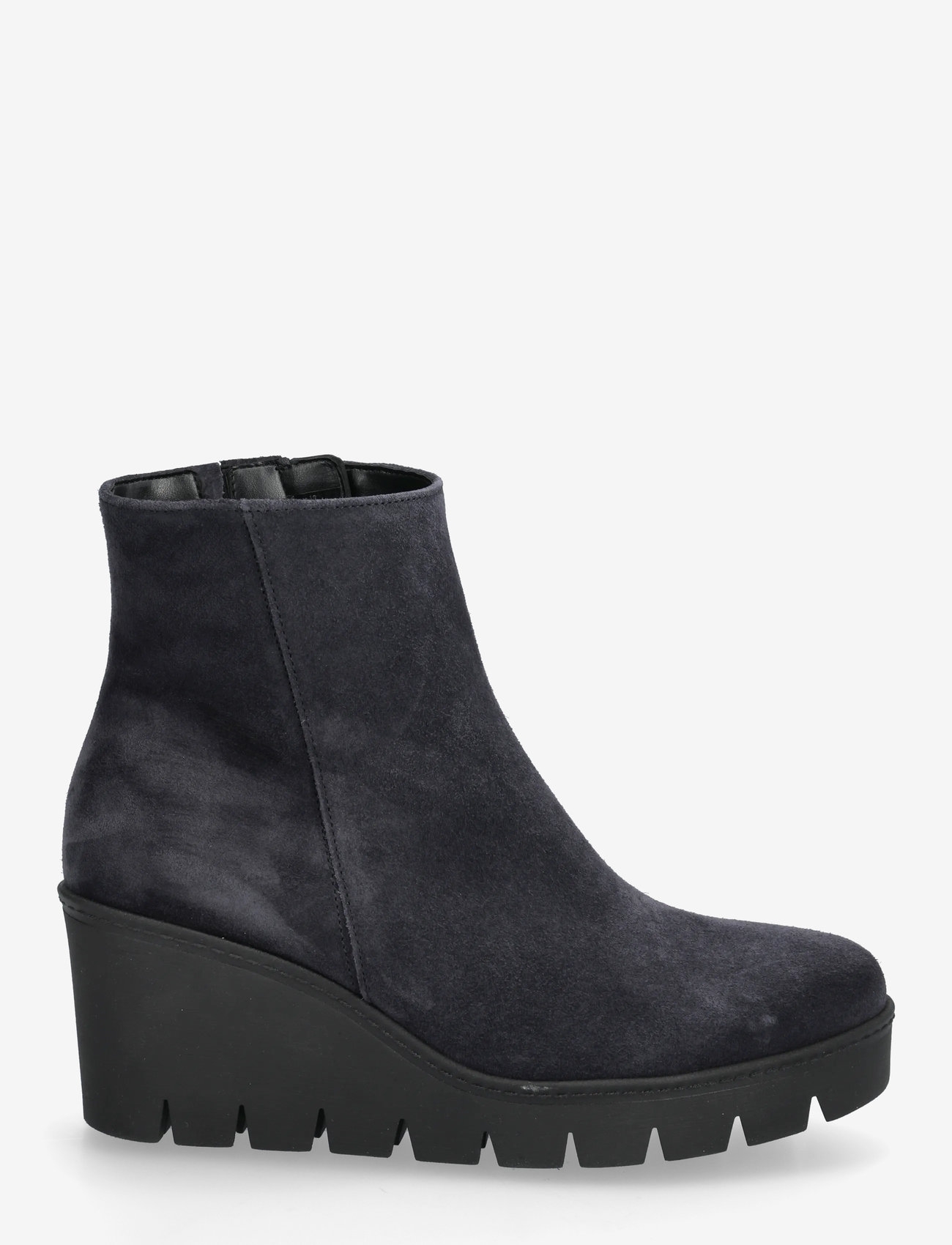 Gabor - Wedge ankle boot - støvletter - dark blue - 1