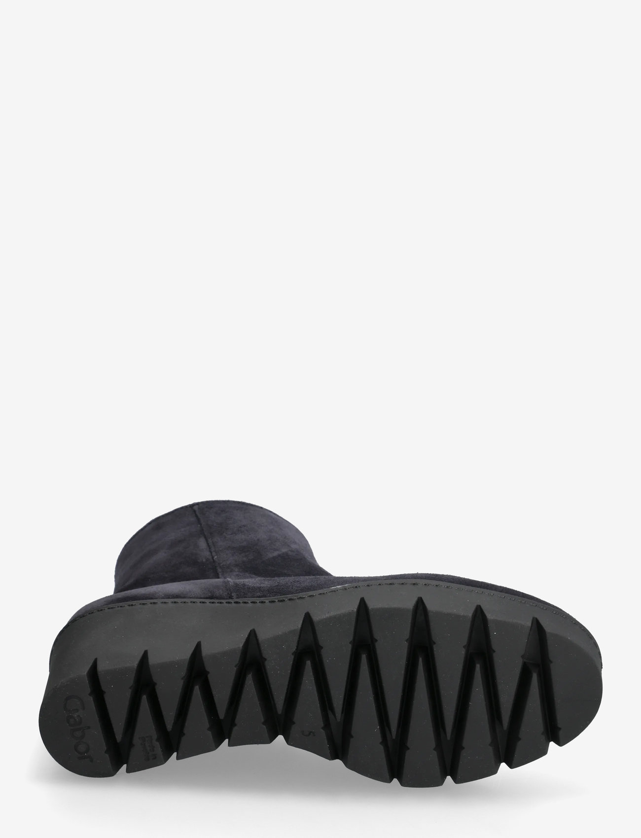 Gabor - Wedge ankle boot - støvletter - dark blue - 4