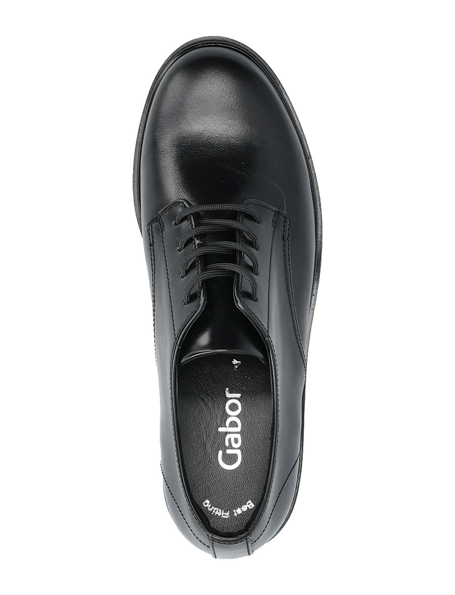 Gabor - Laced shoe - modes tendences - black - 3