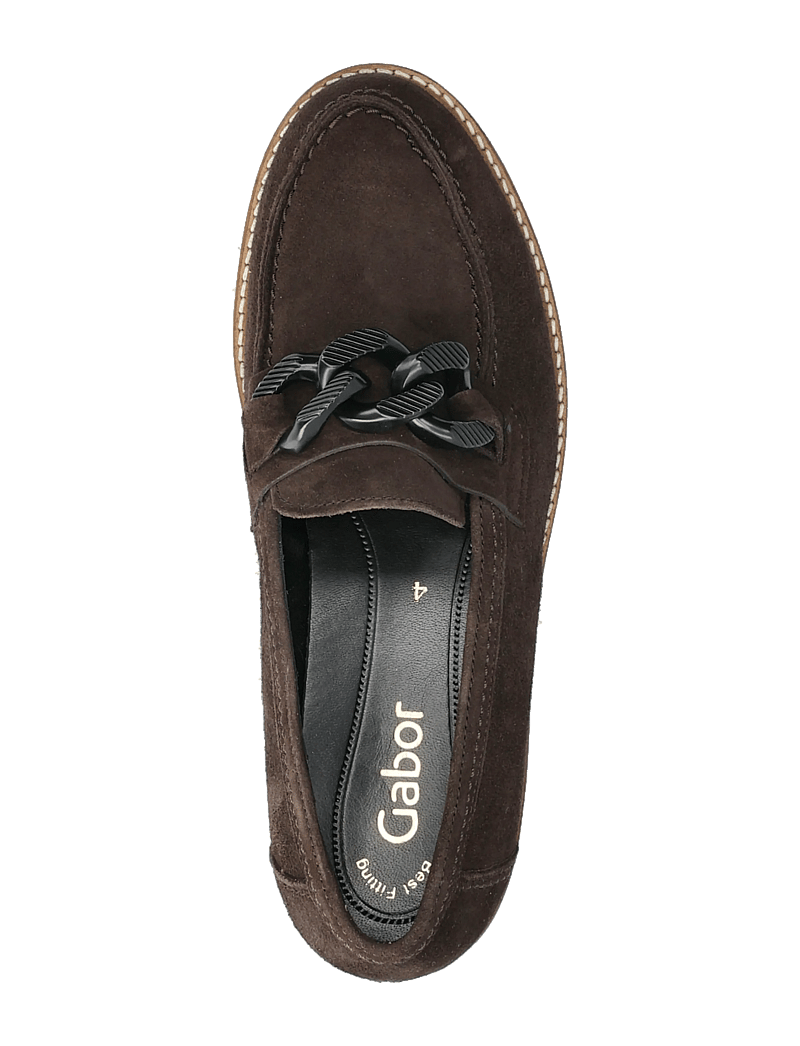 Gabor - Loafer - erilised sündmused - dark brown - 3