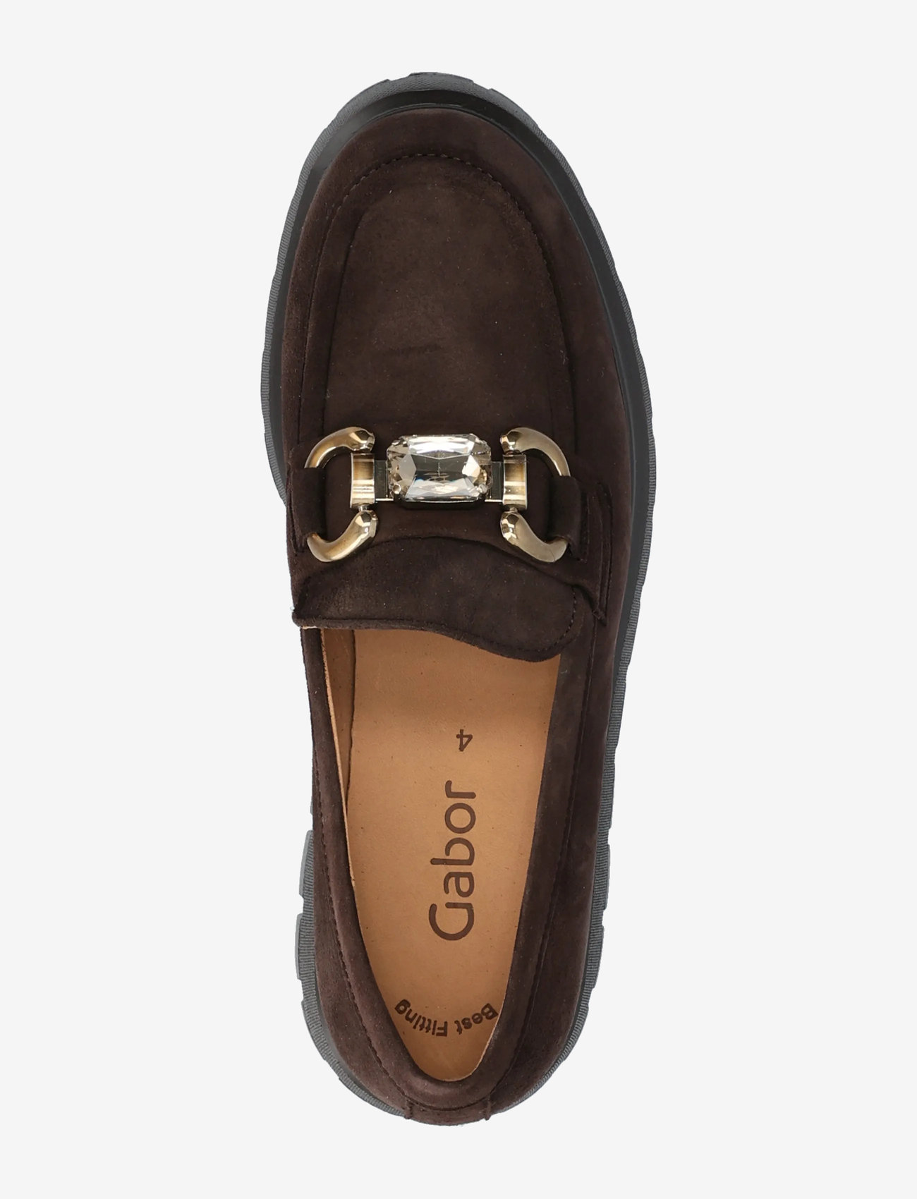 Gabor - Loafer - speciella tillfällen - dark brown - 3