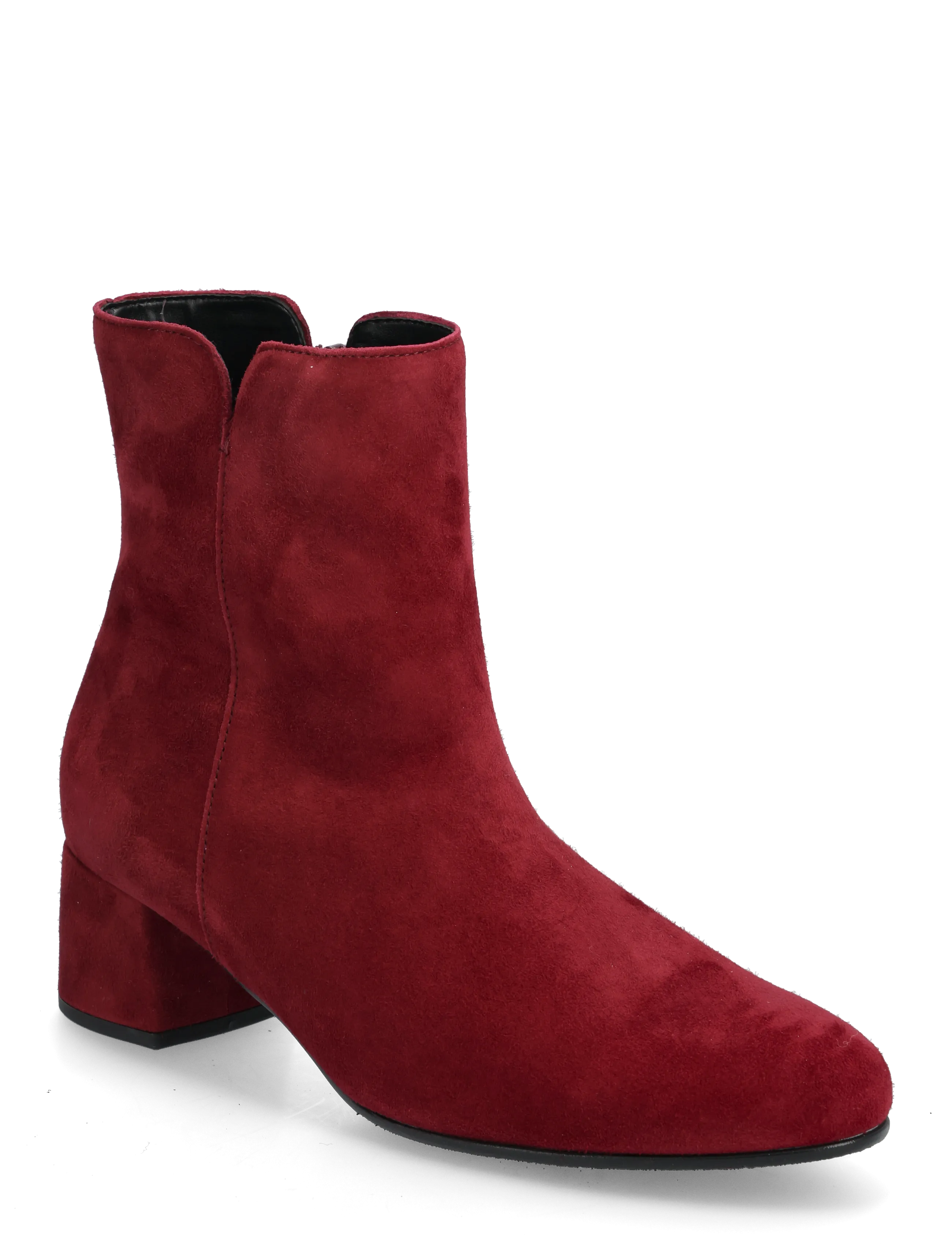 Gabor Ankle Boot, 37.5, Boots, Rot - Boots With Heel, Frauen