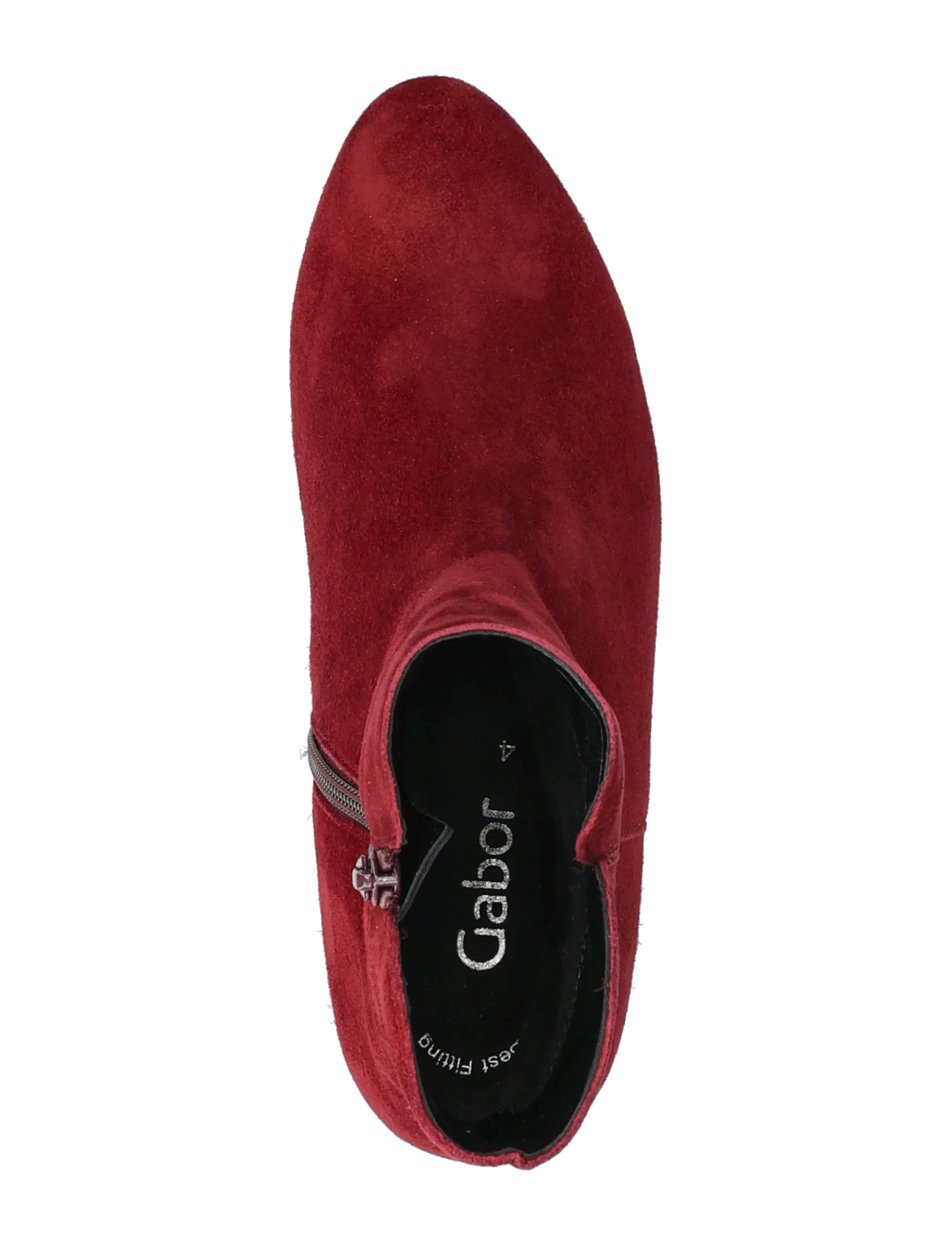 Gabor - Ankle boot - høye hæler - dark red - 3