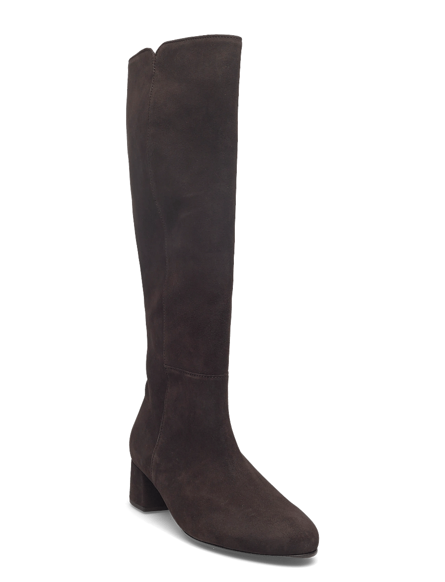 Gabor - Boot - knähöga stövlar - dark brown - 0