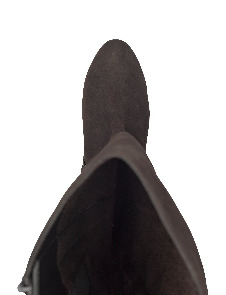Gabor - Boot - knähöga stövlar - dark brown - 3