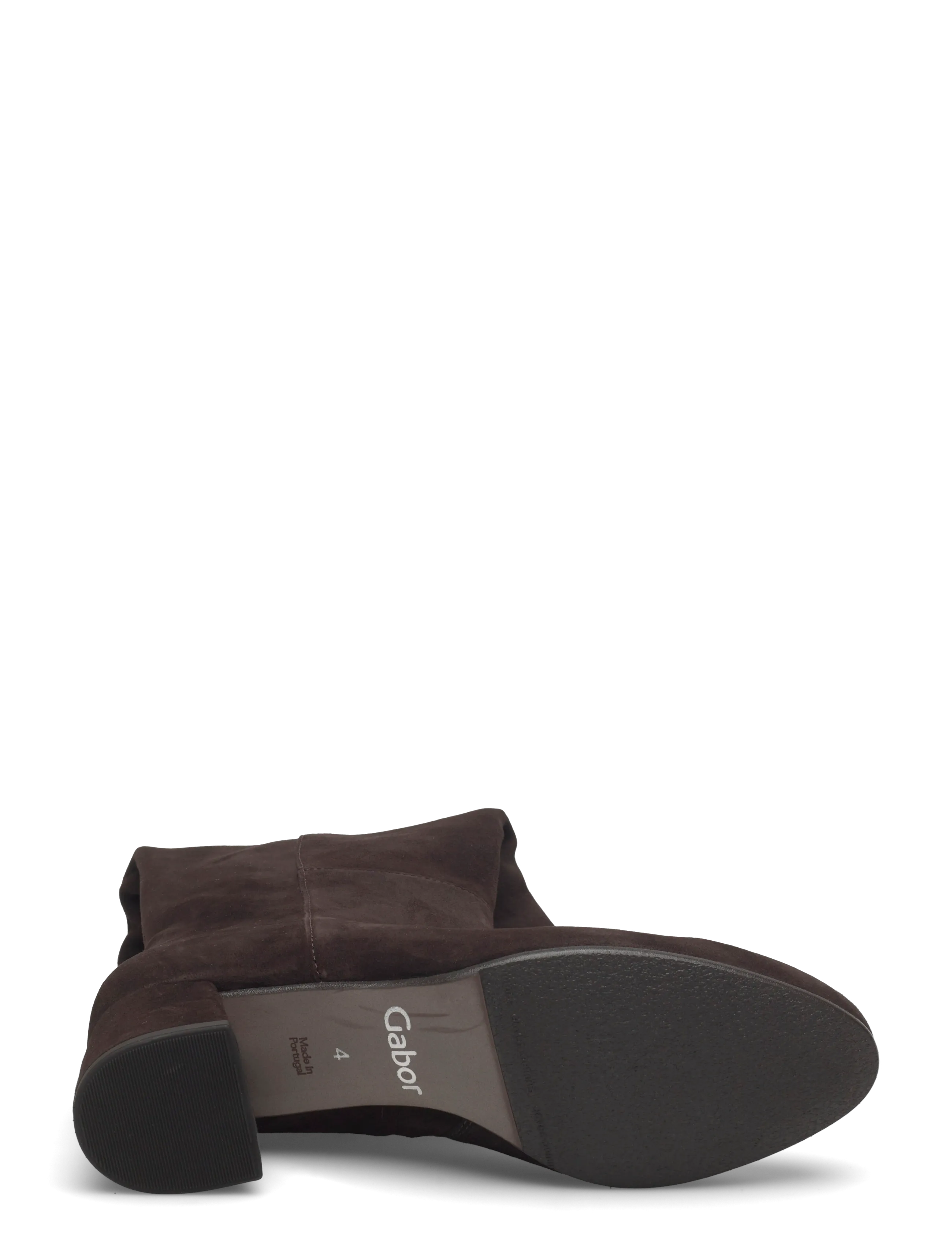 Gabor - Boot - knähöga stövlar - dark brown - 4