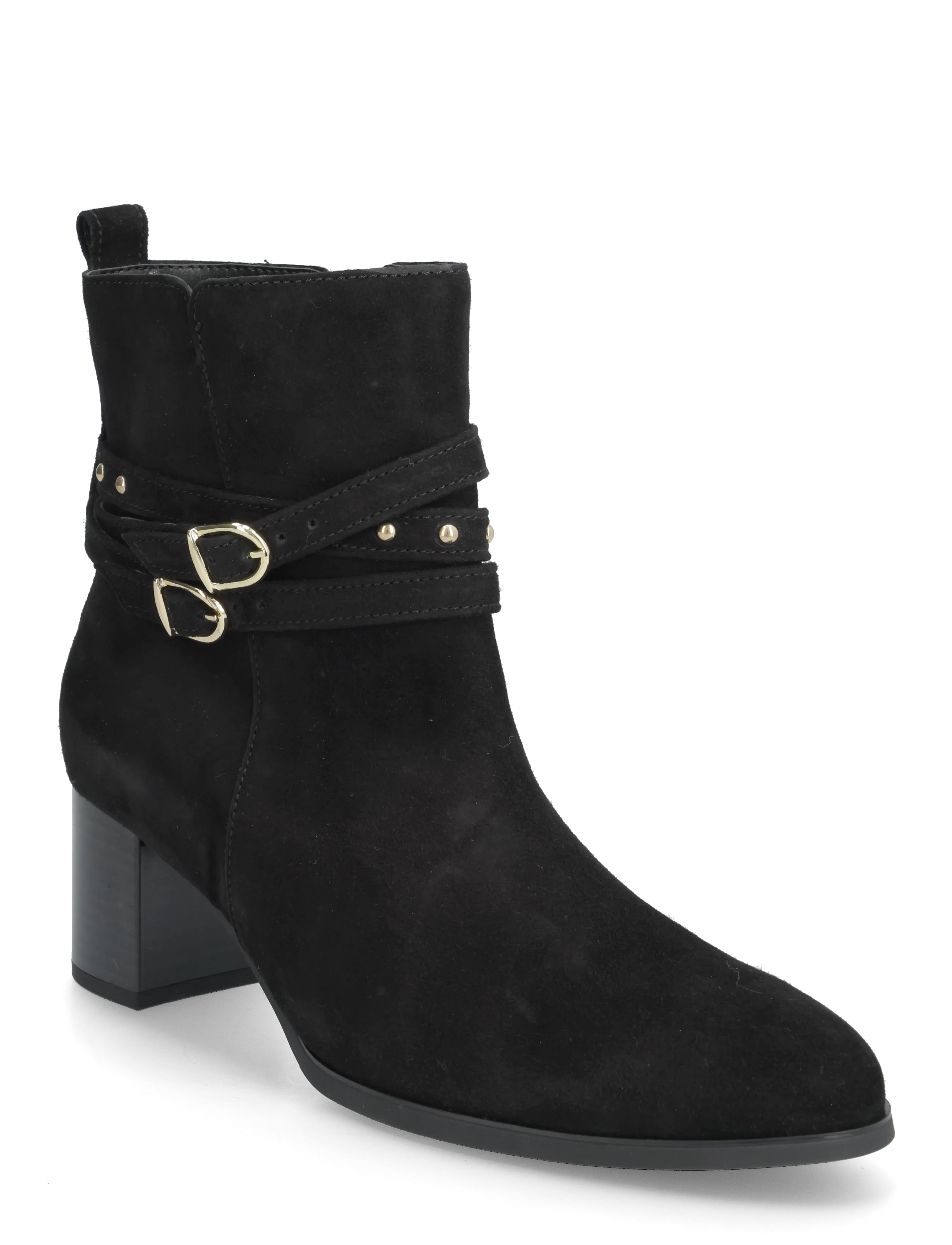 Gabor Ankle Boot, 38, Black, Ankelstøvler > Ankelstøvler Med Hæl, Dame