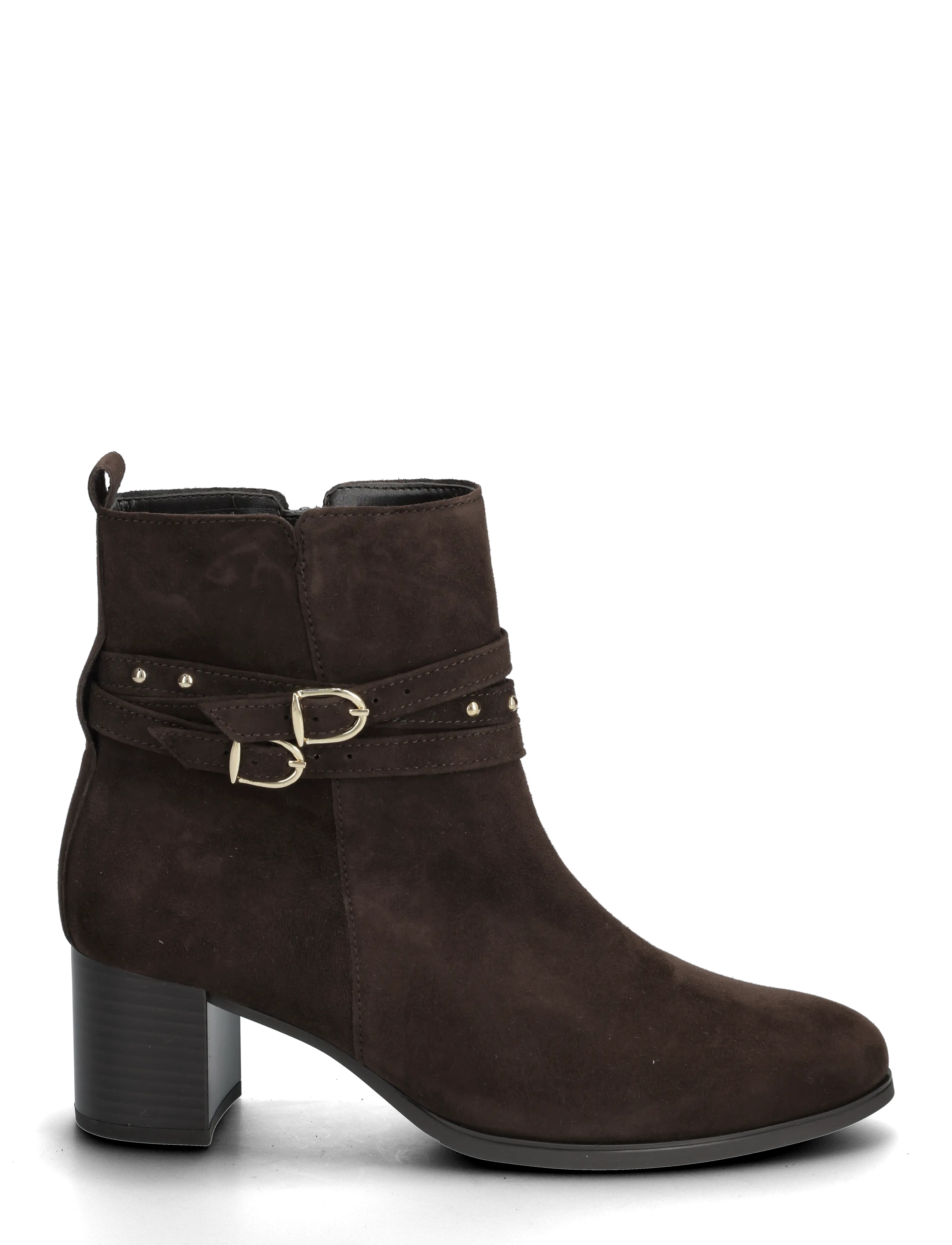 Gabor - Ankle boot - høye hæler - dark brown - 1