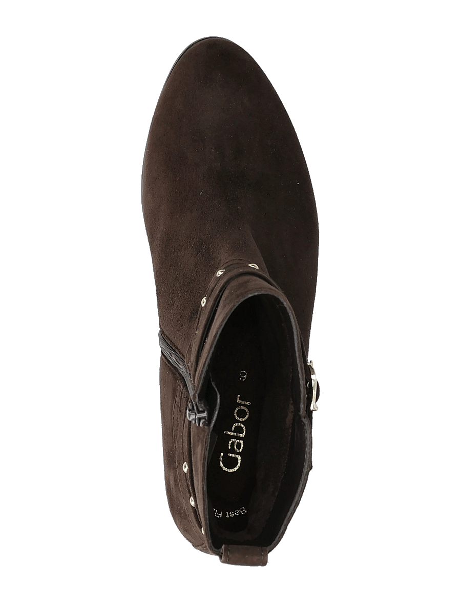 Gabor - Ankle boot - støvletter - dark brown - 3
