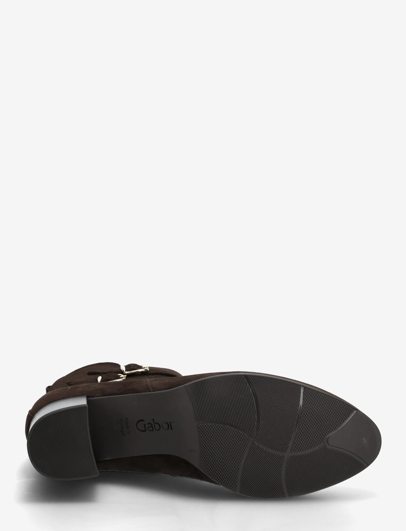 Gabor - Ankle boot - høj hæl - dark brown - 4