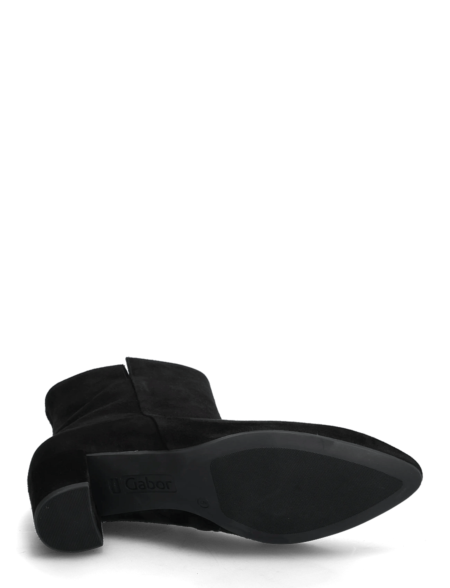 Gabor - Ankle boot - stiefeletten mit absatz - black - 4