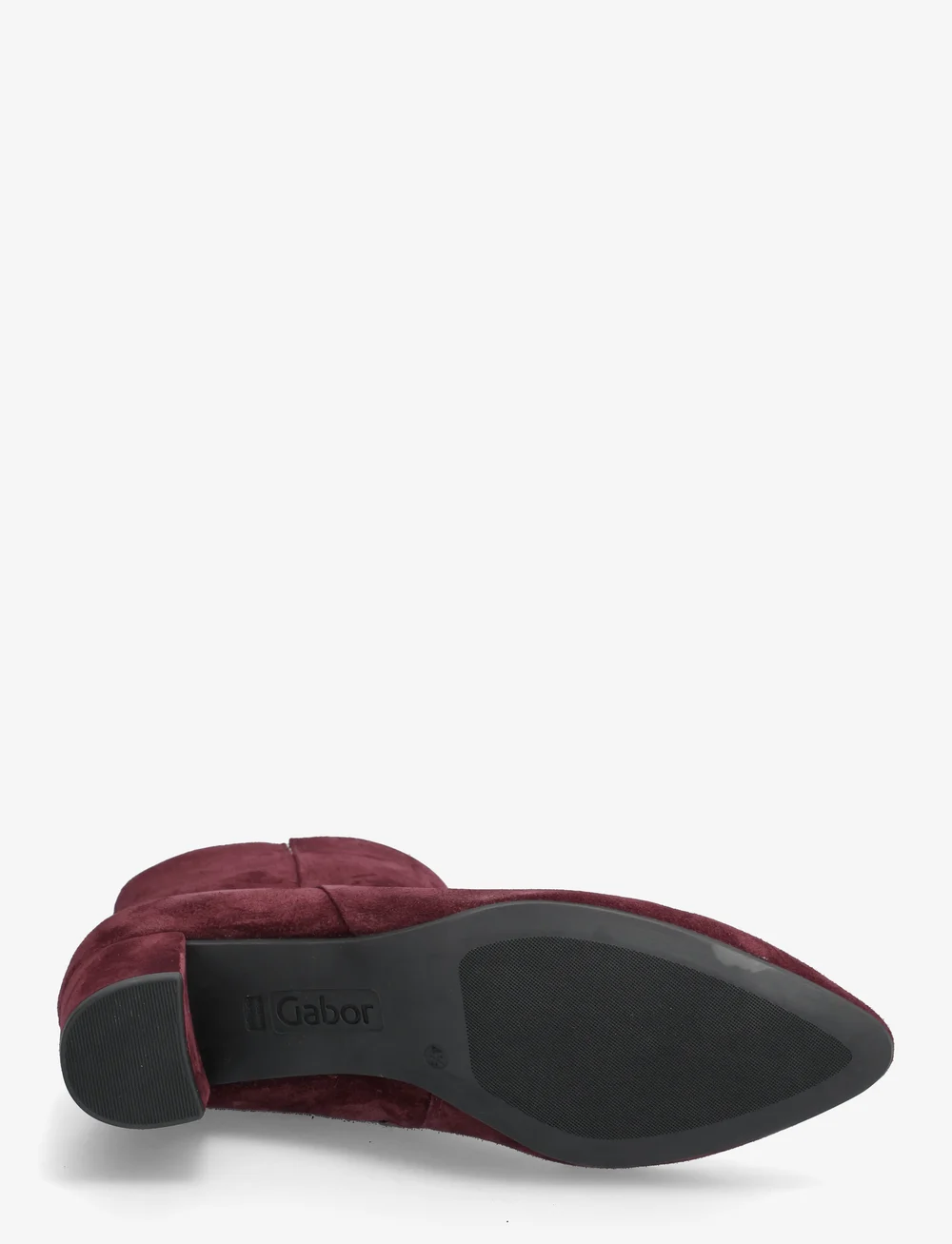 Gabor - Ankle boot - kontsaga poolsaapad - bordeaux red - 4