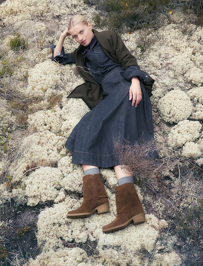 Gabor - Ankle boot - stiefeletten mit absatz - cognac - 0