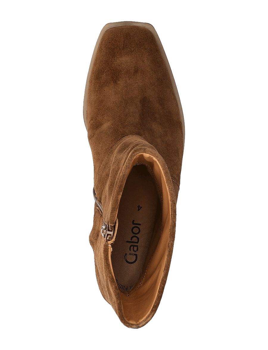 Gabor - Ankle boot - enkellaarsjes met hak - cognac - 4