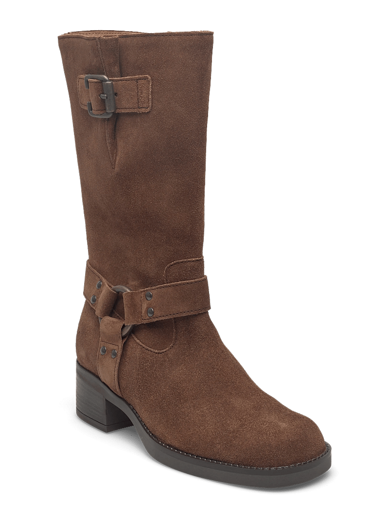 Gabor - Biker boot - kniehohe stiefel - cognac - 0