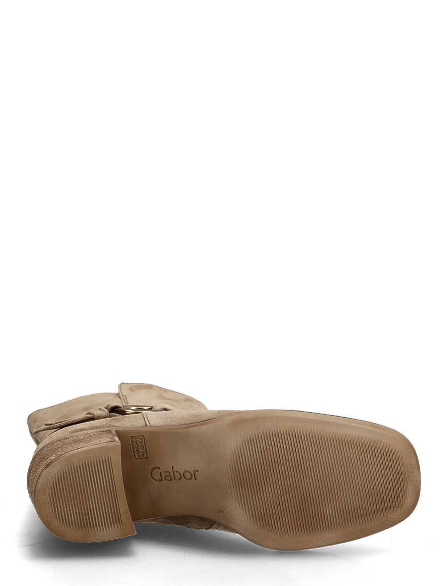 Gabor - Ankle boot - kontsaga poolsaapad - dark sand - 4