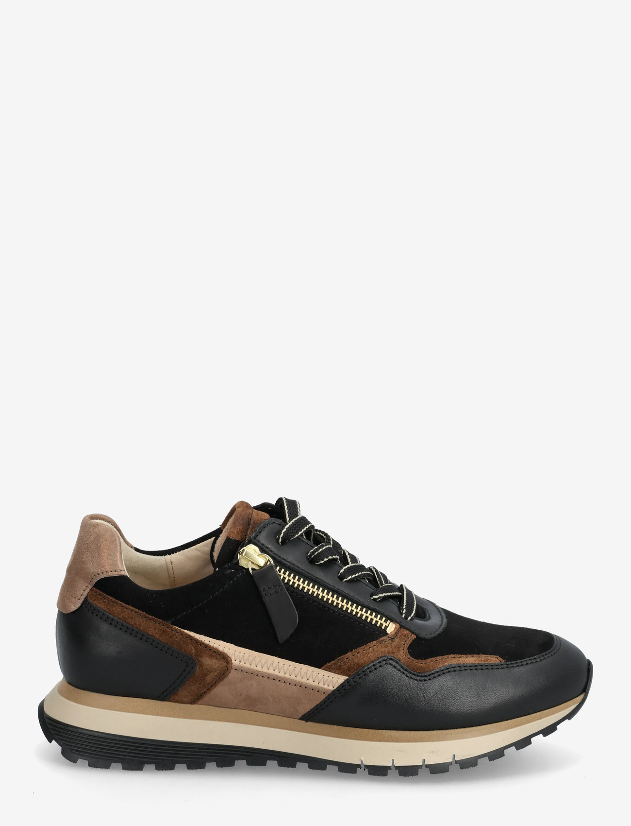 Gabor - Sneaker - sportiniai bateliai žemu aulu - black, sand, cognac - 1
