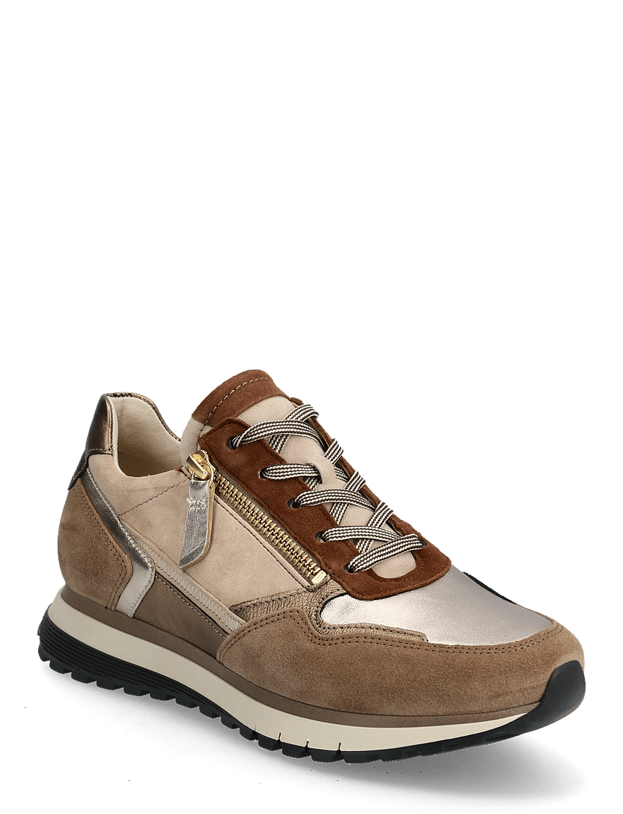 Gabor - Sneaker - lave sneakers - cocnac, sand, soft gold - 0