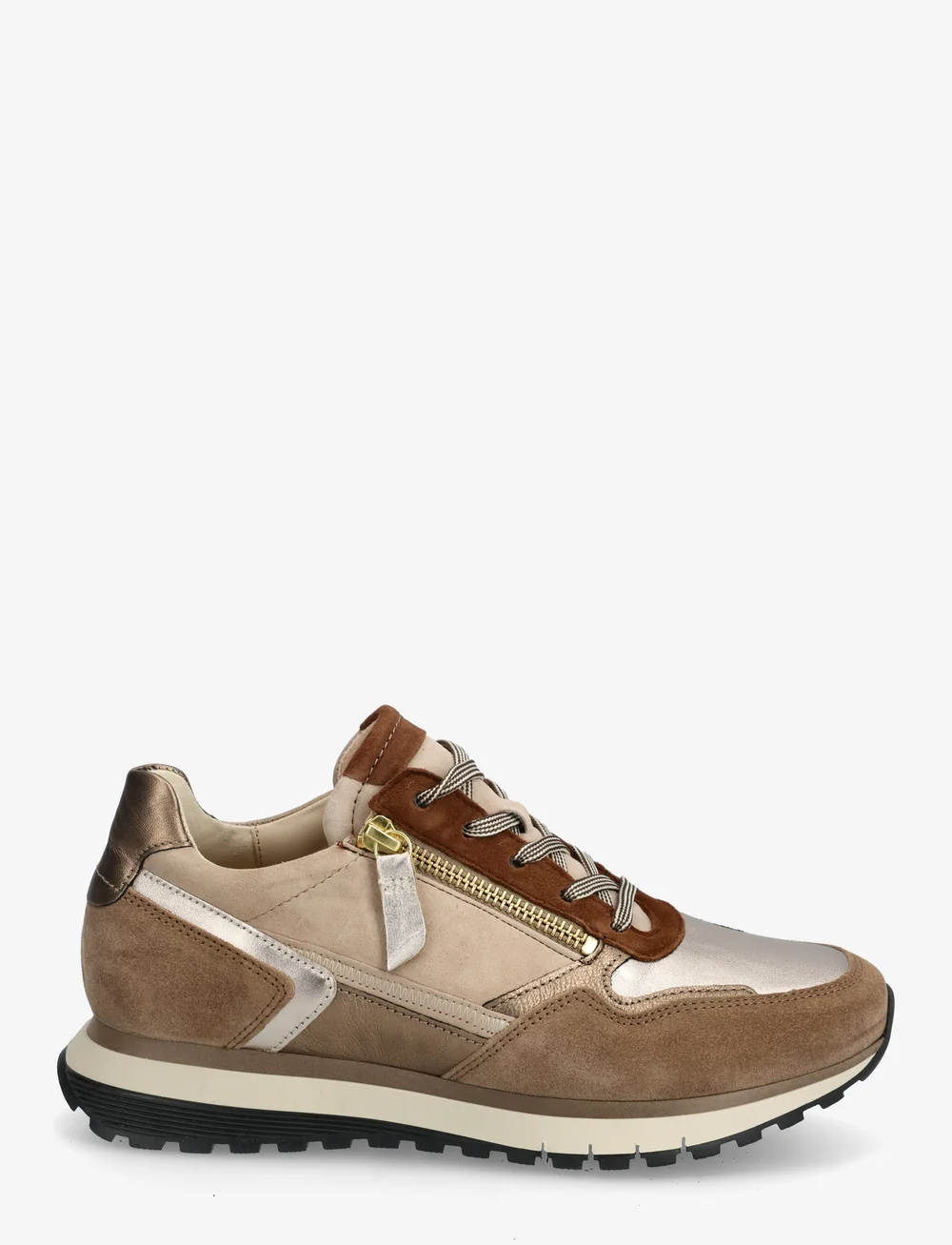 Gabor - Sneaker - lave sneakers - cocnac, sand, soft gold - 1