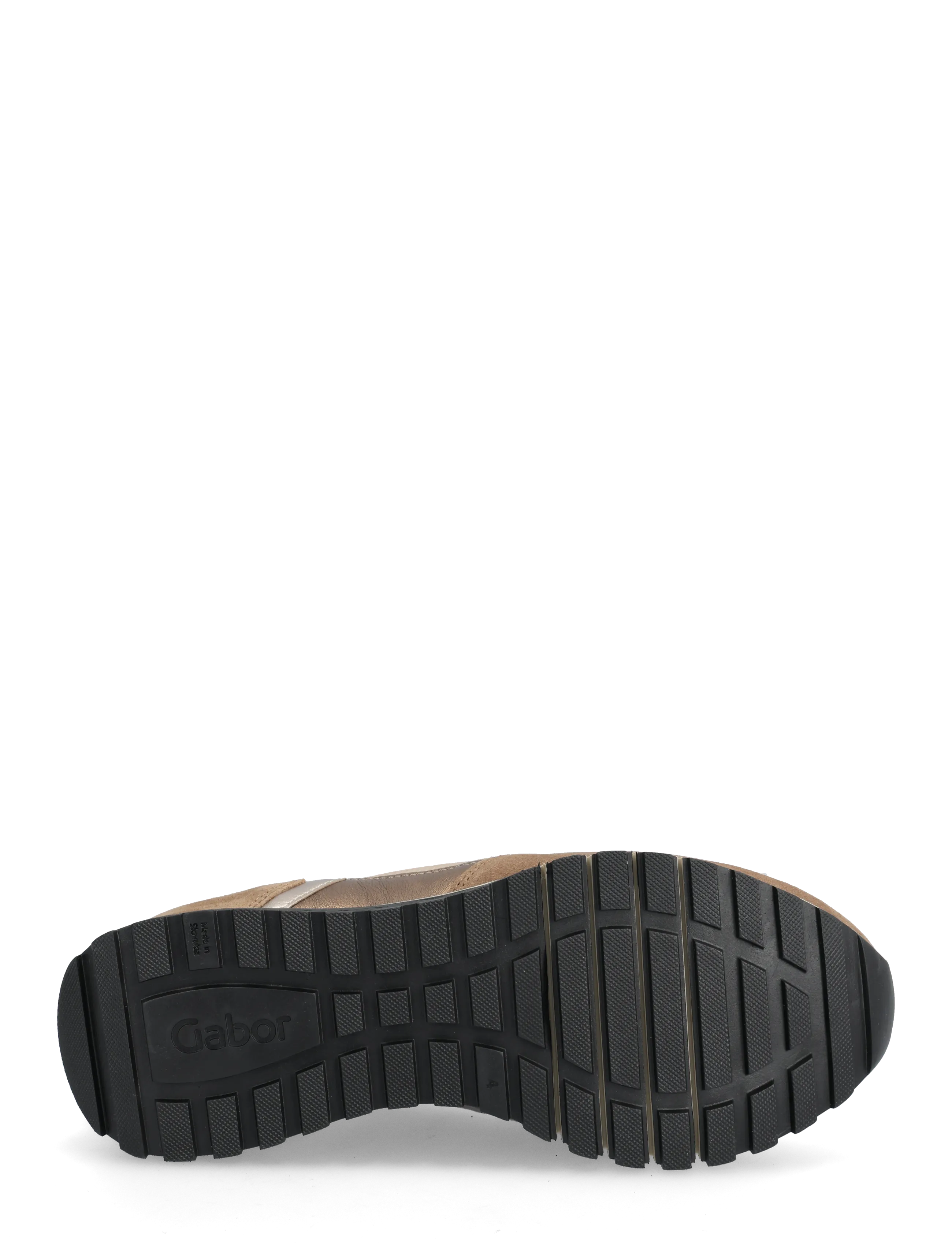 Gabor - Sneaker - sportiska stila apavi ar pazeminātu potītes daļu - cocnac, sand, soft gold - 4