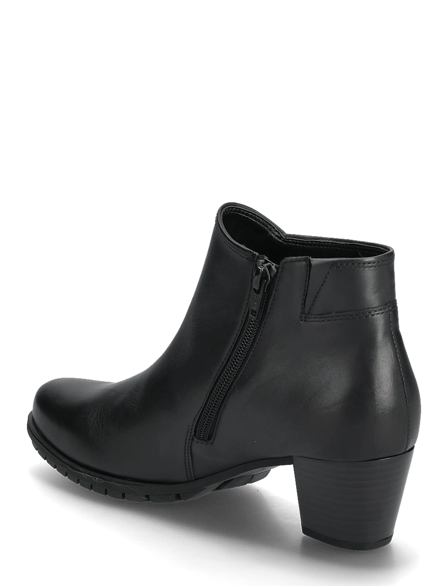 Gabor - Ankle boot - kontsaga poolsaapad - black - 2