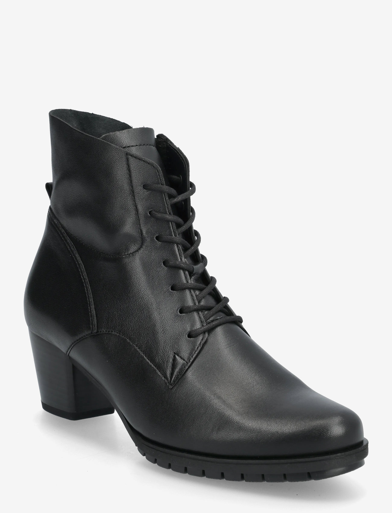 Gabor - Laced ankle boot - high heel - black - 0