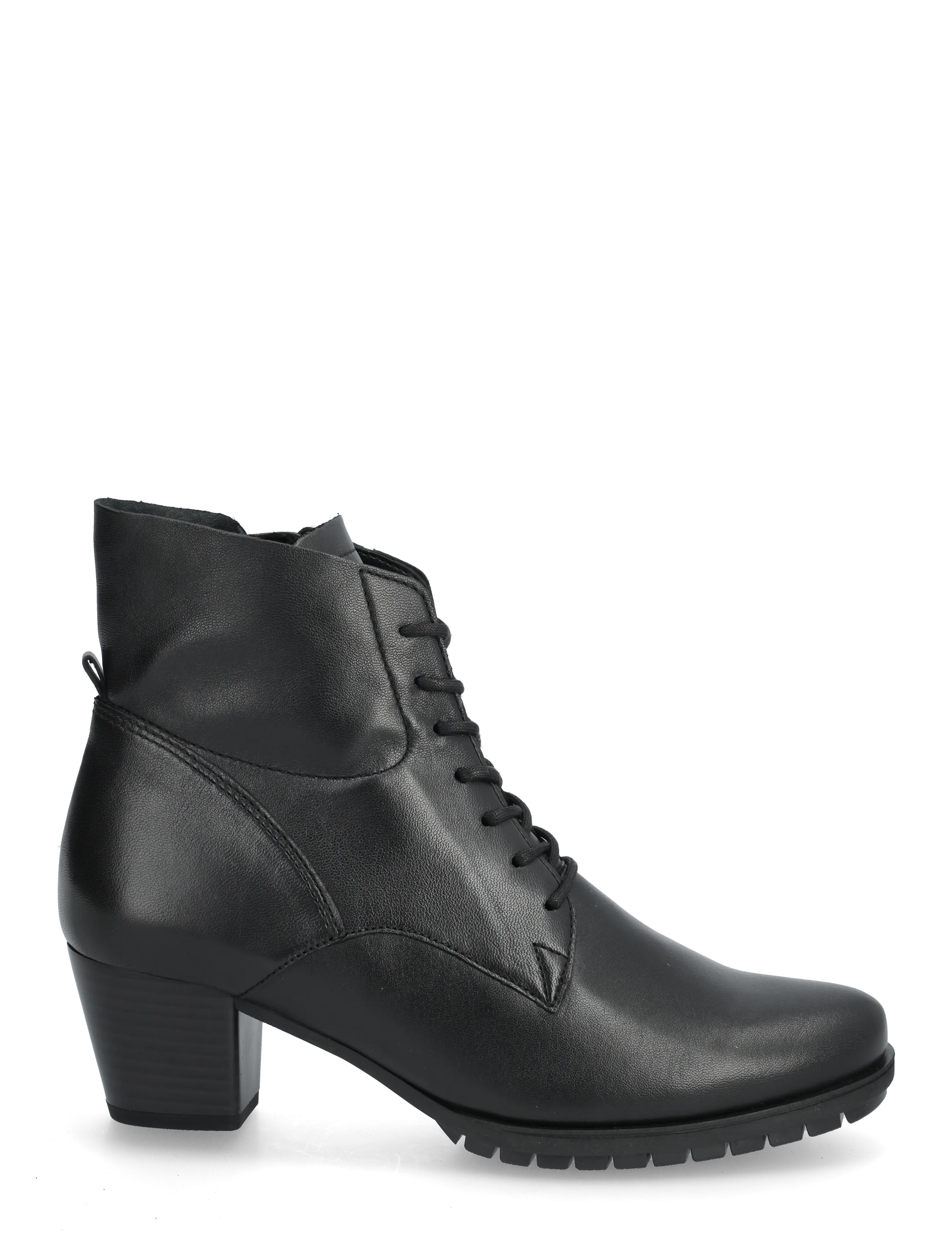 Gabor - Laced ankle boot - hoge hakken - black - 1