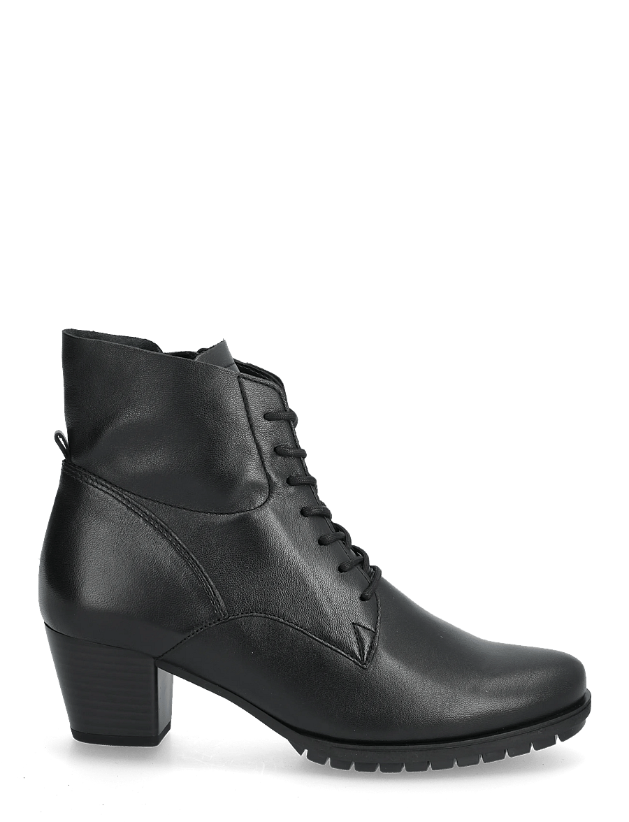 Gabor - Laced ankle boot - støvletter - black - 1