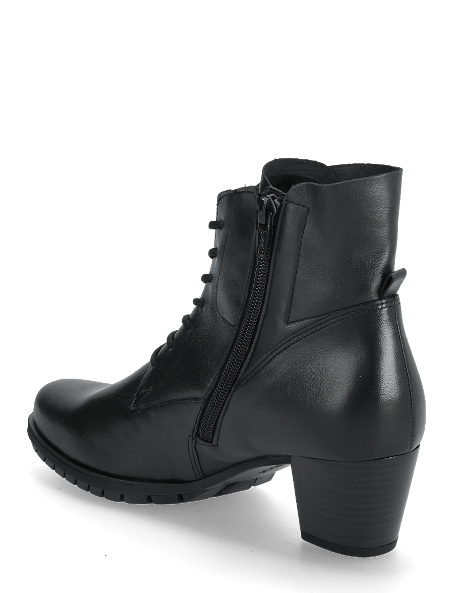 Gabor - Laced ankle boot - støvletter - black - 2