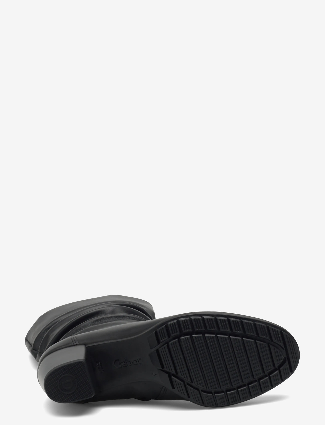 Gabor - Mid boot - høj hæl - black - 4