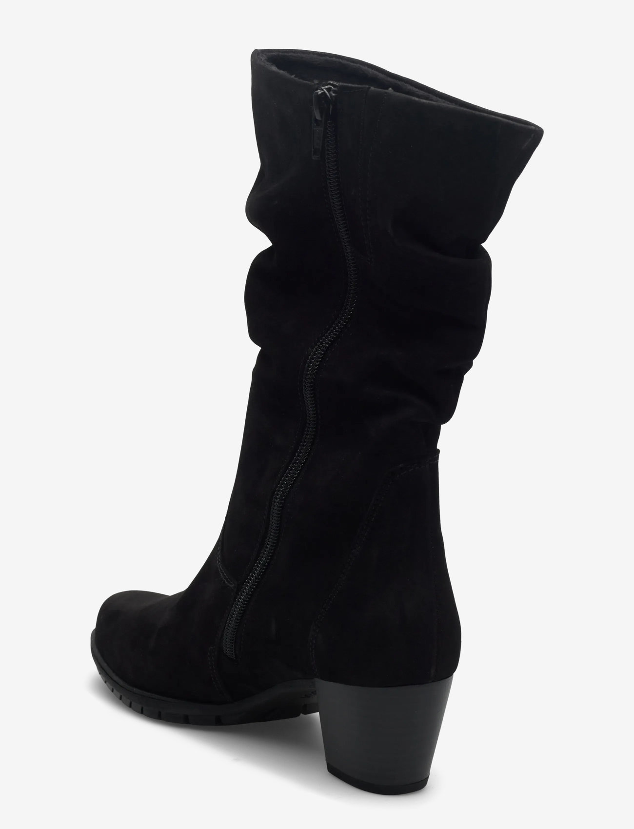 Gabor - Mid boot - høj hæl - black - 2