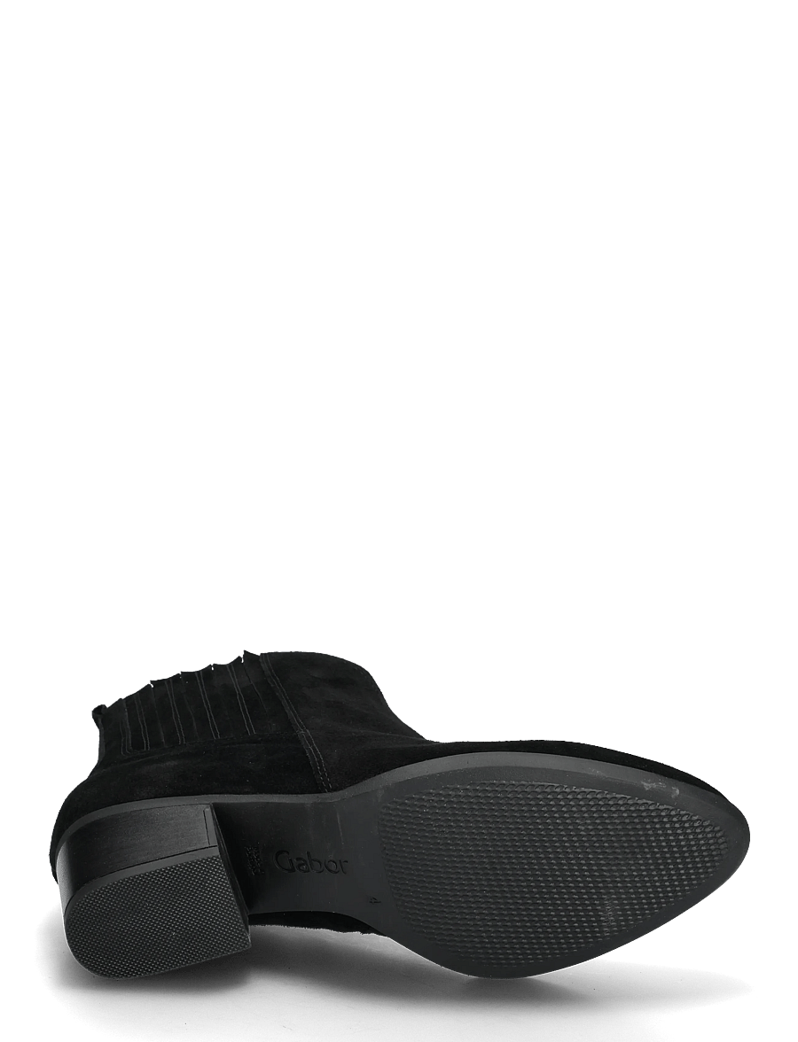 Gabor - Ankle boot - støvletter - black - 4