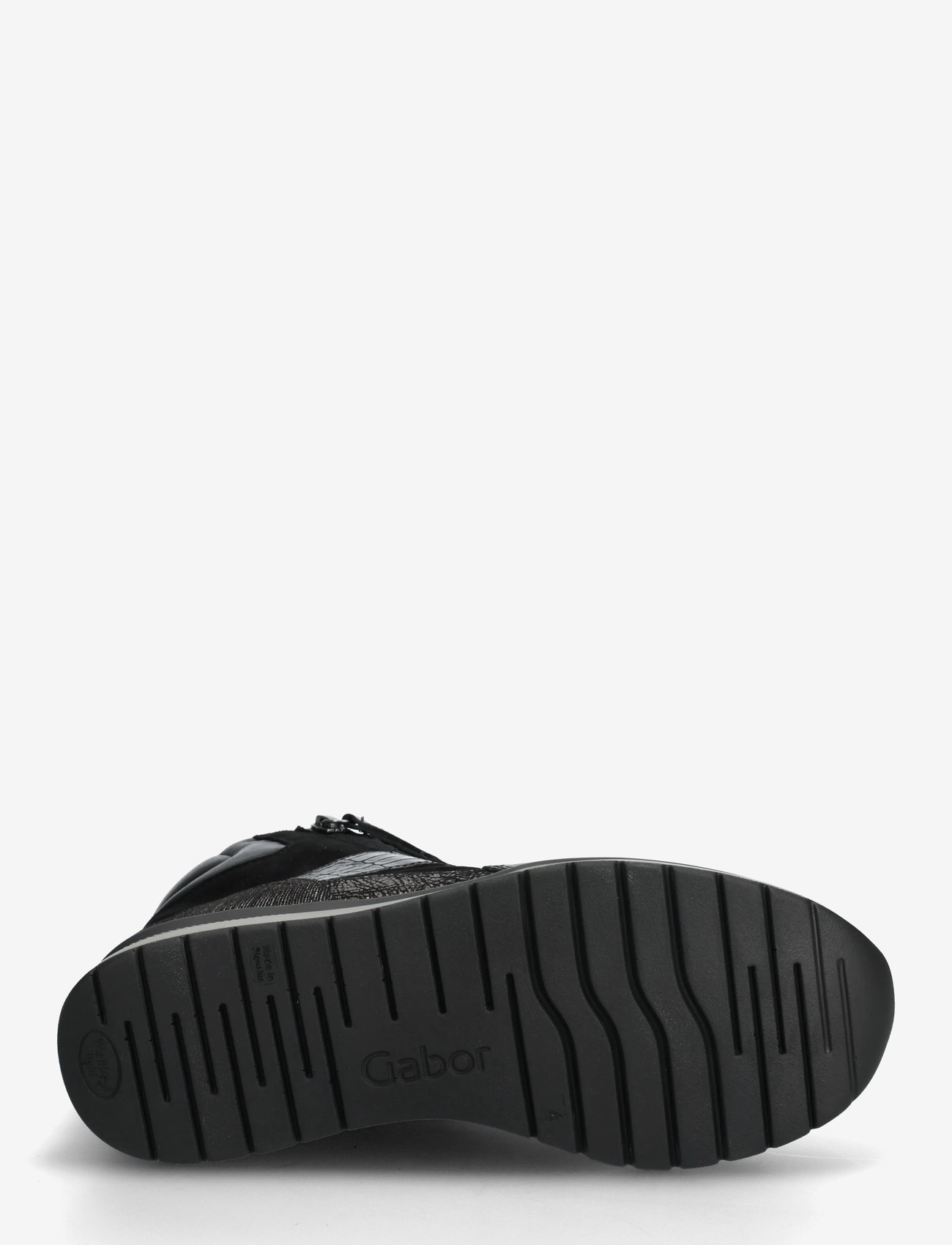 Gabor - Sneaker ankle boot, "hallux valgus" - hohe sneakers - multi black - 4