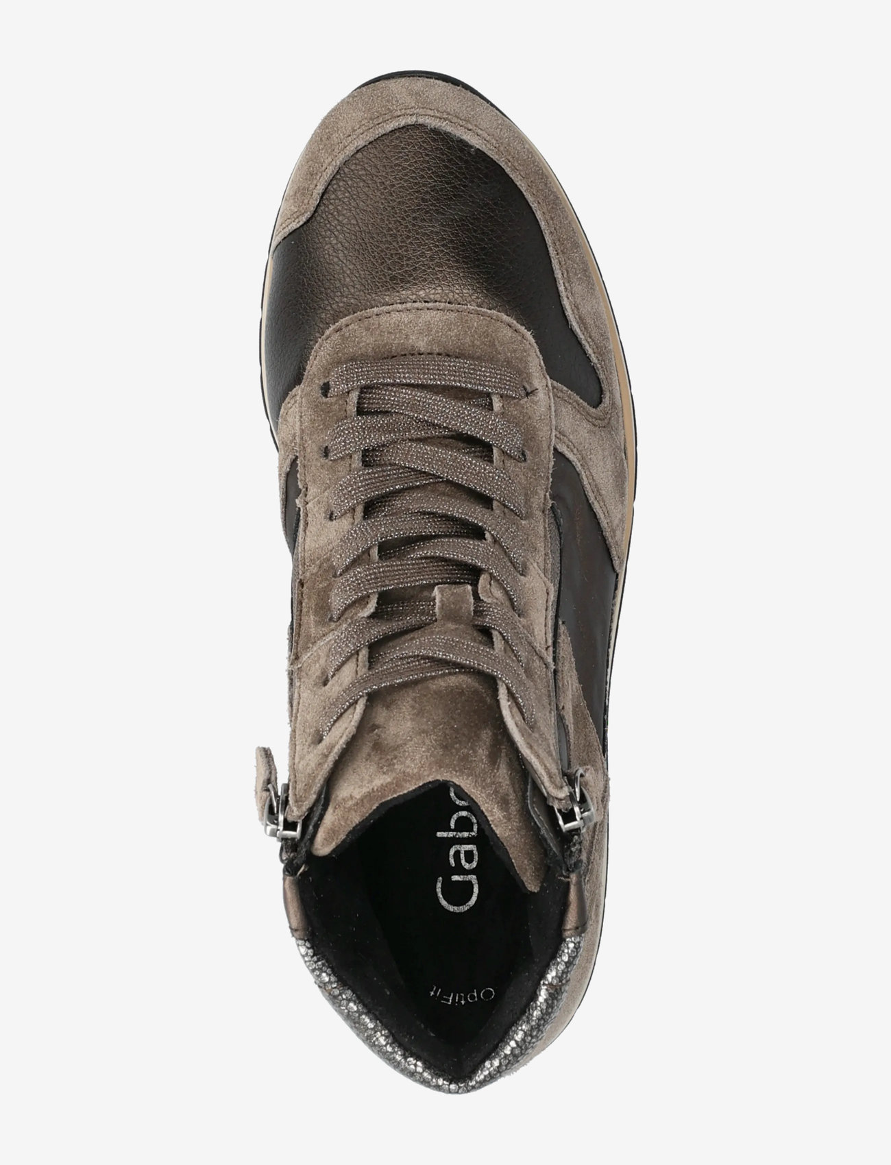 Gabor - Sneaker ankle boot, "hallux valgus" - hohe sneakers - multi taupe - 3