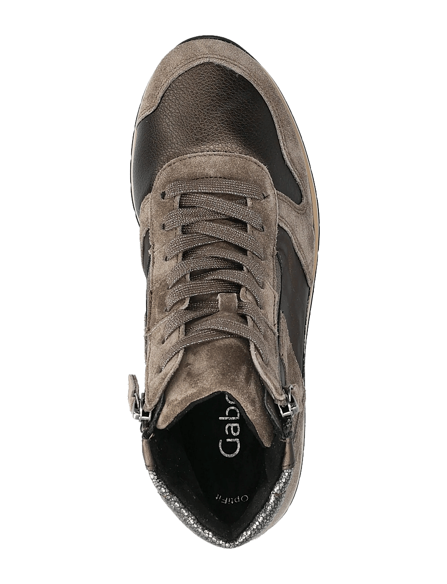 Gabor - Sneaker ankle boot, "hallux valgus" - kõrge säärega tossud - multi taupe - 3