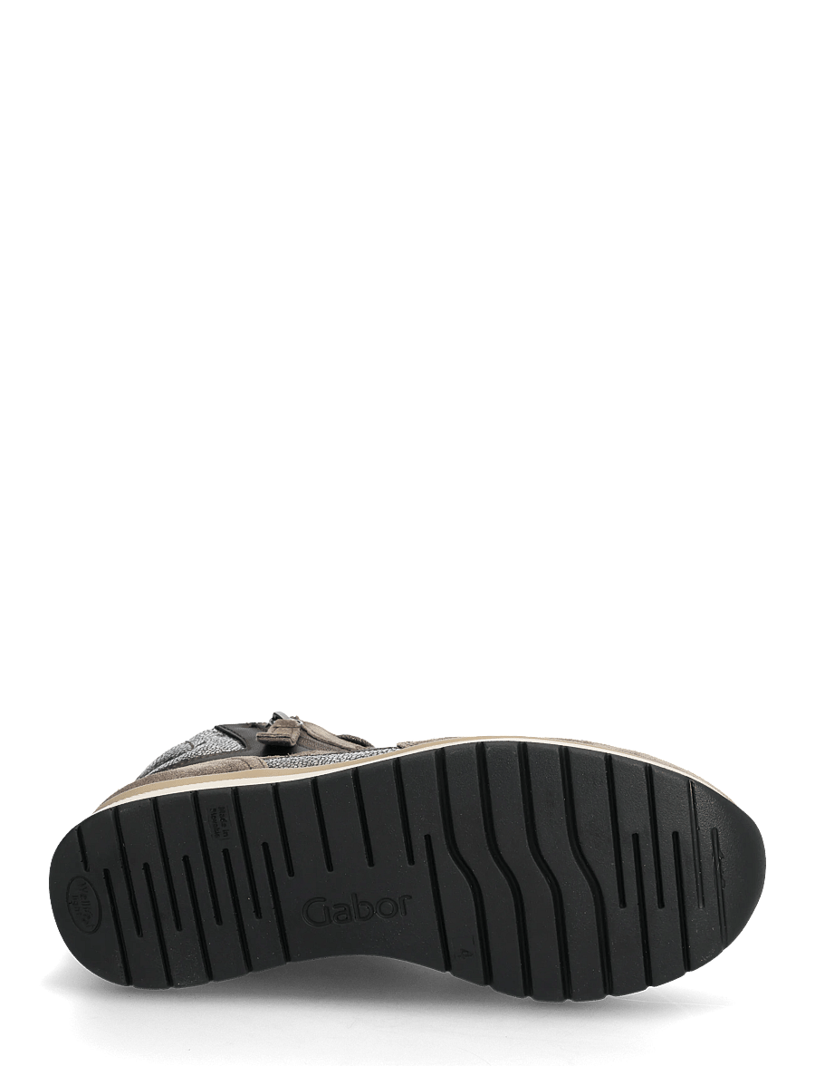 Gabor - Sneaker ankle boot, "hallux valgus" - kõrge säärega tossud - multi taupe - 4