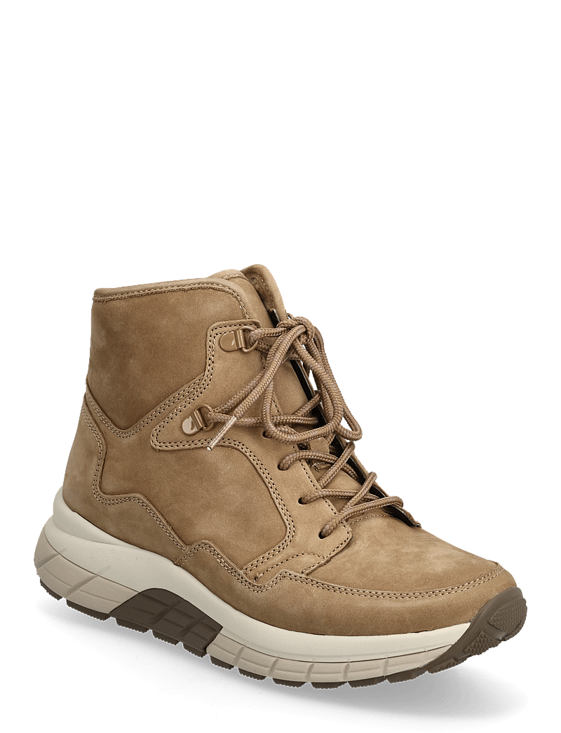 Gabor - rollingsoft laced ankle boot - laced boots - camel - 0