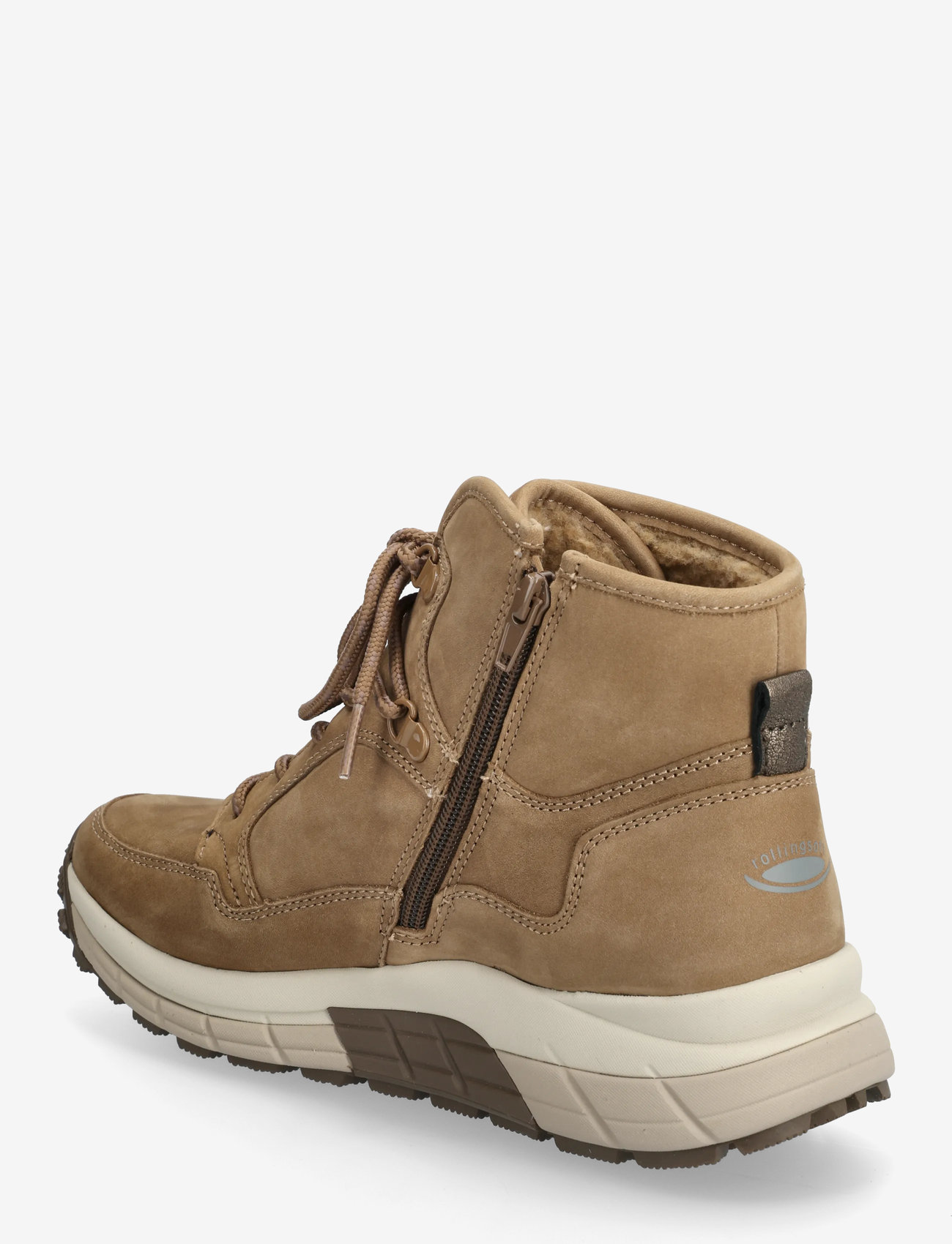 Gabor - rollingsoft laced ankle boot - geschnürte stiefel - camel - 2