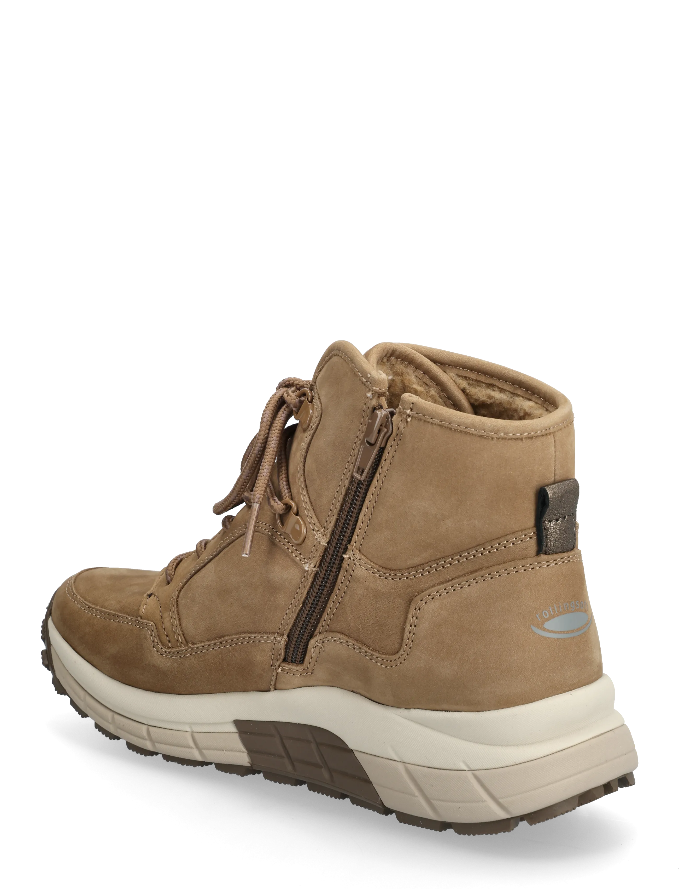 Gabor - rollingsoft laced ankle boot - snørestøvler - camel - 2