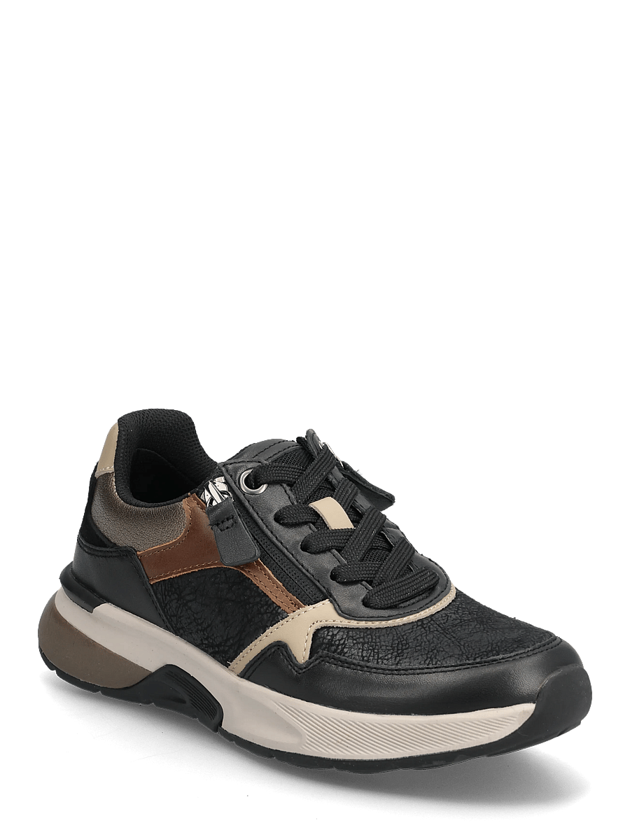 Gabor - rollingsoft sneaker, "hallux valgus" - low tops - black, sand, cognac - 0