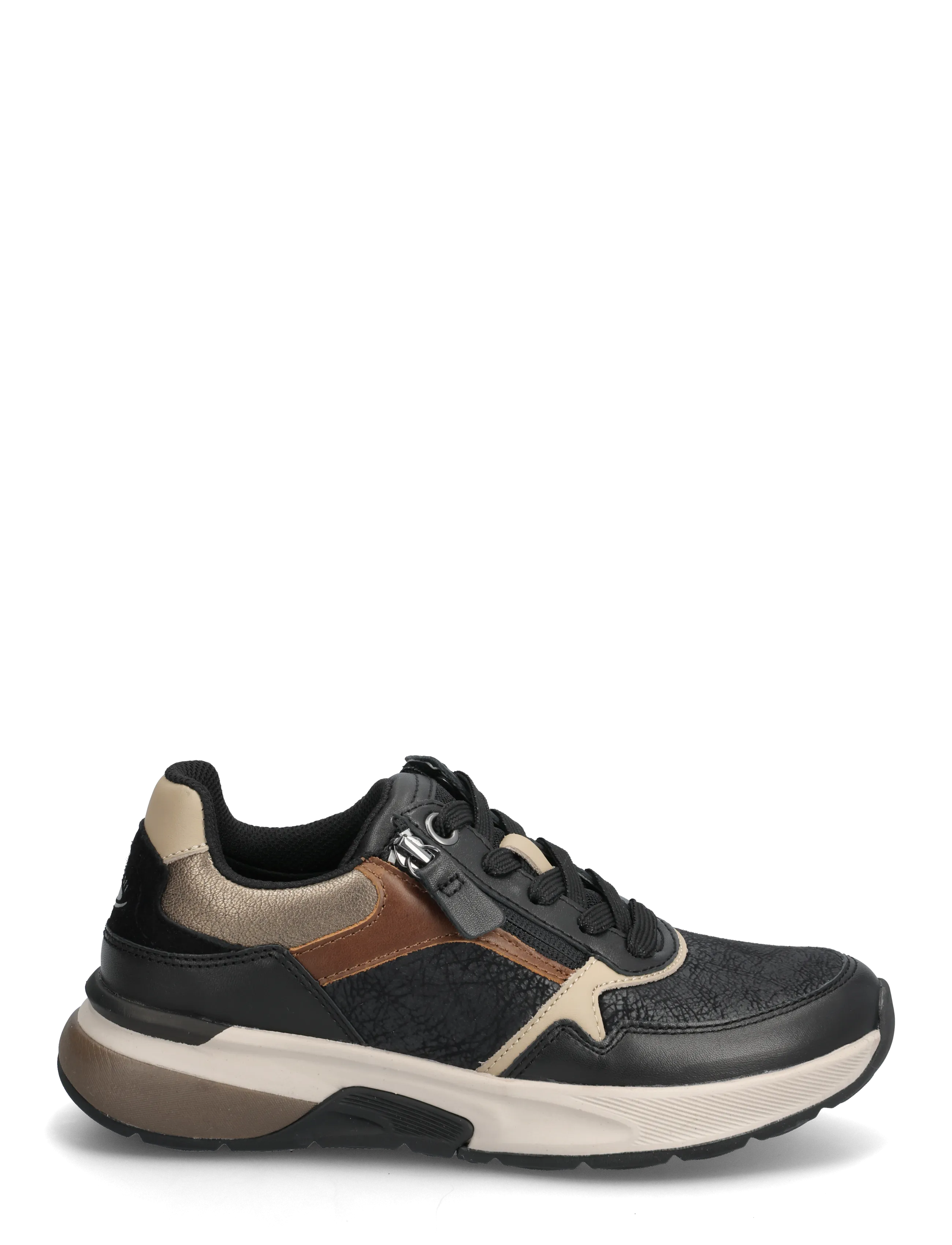 Gabor - rollingsoft sneaker, "hallux valgus" - damen - black, sand, cognac - 1